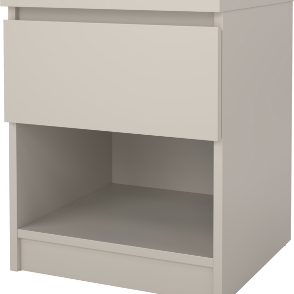 Sengebord Vesterholm Naia - Natbord i Kashmir, FSC-certificeret træ, 1 skuffe & hylde, H49,5ÃB40,4ÃD40 cm